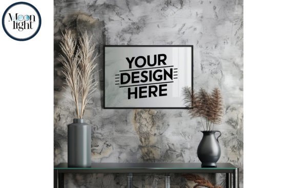 Download Landscape,blank Frame Mockup A4 102 - Blank Collection