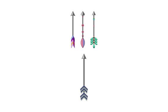 Download Boho Arrows Illustration Representing Pa - Illustration Collection