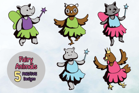 Download Whimsical Fairy Creatures Bundle - Premium Bundle