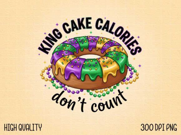 Download Mardi Gras King Cake PNG Clipart PNG - Premium Resources