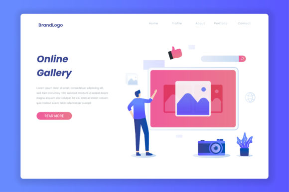 Download Online Gallery Illustration Concept - Illustration Collection