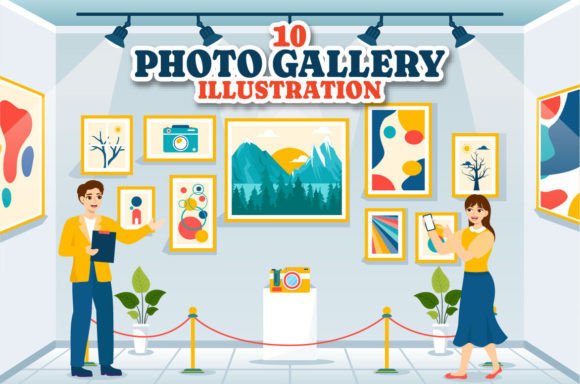 Download 10 Photo Gallery Illustration - Illustration Collection