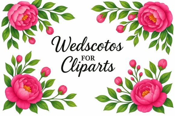 Download Delicate Watercolor Floral Clipart Set - Watercolor floral clipart Collection