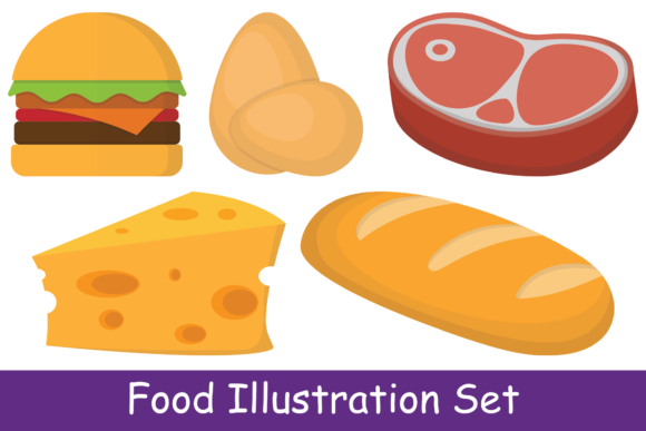 Download Food Illustration Set - Illustration Collection